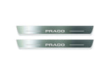 Toyota Prado 250 2023+ Stainless Steel LED Door Sills – Prado Logo