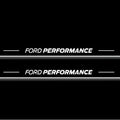 Ford Mustang VII 2023+ LED Door Sills Illuminated Scuff Ford Performance Logo Stainless Steel Entry Guards