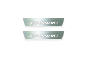 Ford Focus IV 2018+ LED Door Sills Illuminated Scuff Ford Perfomance (type 3) Logo Stainless Steel Entry Guards Door Sills Decoin