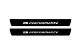 stainless steel door sill plates for BMW 3 G20 2019+ with ///M Performance logo