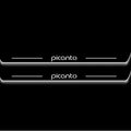 Kia Picanto III 2017+ Stainless Steel LED Door Sills – Picanto Logo