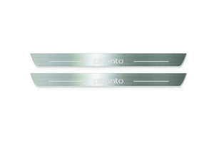 Kia Picanto III 2017+ Stainless Steel LED Door Sills – Picanto Logo
