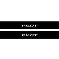Honda Pilot III 2016-2023 Illuminated Matte Sill Plates with logo Pilot Honda Led Door Sills PRO opdesign