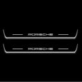 Porsche Cayenne Coupe E3 Stainless Steel LED Door Sills – Porsche Logo