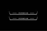 Porsche Cayenne Coupe E3 Stainless Steel LED Door Sills – Porsche Logo