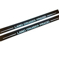 Illuminated LED Door Sill Tread Plates Toyota Prado 120 2002-2009 With Land Cruiser Prado Logo (type 2) Toyota Led Door Sills opdesign