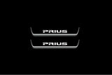 Toyota Prius III ZVW30 Stainless Steel LED Door Sills – Prius Logo