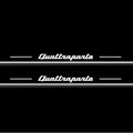 Maserati Quattroporte VI 2013-2023 LED Door Sills Illuminated Scuff Quattroporte Logo Stainless Steel Entry Guards