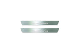 Audi A6 C8 2018+ Stainless Steel LED Door Sills – Quattro Logo