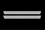 stainless steel LED door sill plates for Audi A7 C8 2018+ with Quattro logo