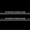 Ford Mustang VI 2015+ Stainless Steel LED Door Sills – Ford Racing Logo