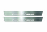 Ford Mustang VI 2015+ Stainless Steel LED Door Sills – Ford Racing Logo