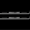 Mitsubishi Outlander II CW 2007+ Stainless Steel LED Door Sills – RalliArt Logo