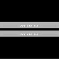 Illuminated LED Door Sill Tread Plates Dodge Charger 2011-2023 With REDEYE Logo Dodge Led Door Sills opdesign