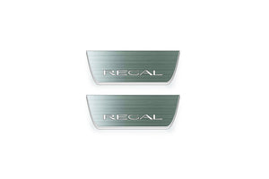 Buick Regal VI 2017+ LED Door Sills Illuminated Scuff Regal Logo Stainless Steel Entry Guards Door Sills Decoin