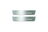 Honda Ridgeline II 2017+ stainless steel illuminated entry guards with Ridgeline logo