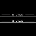 Rivian R1S 2022+ Stainless Steel LED Door Sills – Rivian Logo