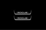 Nissan Rogue Sport J11 Stainless LED Door Sills – Rogue Sport Logo