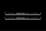 Nissan Rogue Sport J11 Stainless LED Door Sills – Rogue Sport Logo
