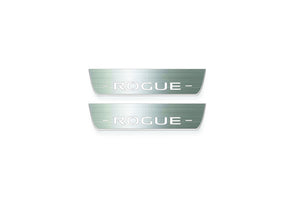 Nissan Rogue Sport J11 Stainless LED Door Sills – Rogue Sport Logo