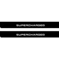 Range Rover IV 2012-2022 Illuminated Matte Sill Plates with logo Supercharged Range Rover Led Door Sills PRO opdesign