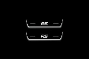 Ford Focus IV 2018+ LED Door Sills Illuminated Scuff RS Logo Stainless Steel Entry Guards Door Sills Decoin