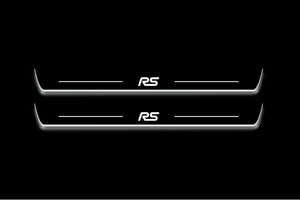 Ford Focus IV 2018+ LED Door Sills Illuminated Scuff RS Logo Stainless Steel Entry Guards Door Sills Decoin