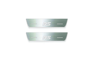 Ford Focus IV 2018+ LED Door Sills Illuminated Scuff RS Logo Stainless Steel Entry Guards Door Sills Decoin