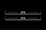 LED door sill plates for Ford Mustang VII S650 2023+ stainless steel with RTR logo