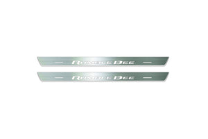 RAM 2500 V 2019+ LED Door Sill Guards with Illuminated Rumble Bee Logo