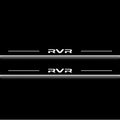 Mitsubishi RVR III 2010+ Stainless Steel LED Door Sills – RVR Logo