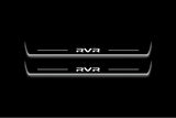 Mitsubishi RVR III 2010+ Stainless Steel LED Door Sills – RVR Logo