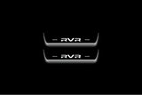 Mitsubishi RVR III 2010+ Stainless Steel LED Door Sills – RVR Logo