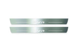 Mitsubishi RVR III 2010+ Stainless Steel LED Door Sills – RVR Logo