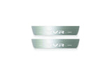 Mitsubishi RVR III 2010+ Stainless Steel LED Door Sills – RVR Logo