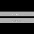 Lexus RX V 2023+ LED Door Sills Illuminated Scuff Lexus Logo Stainless Steel Entry Guards Door Sills Decoin
