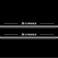 Suzuki S-Cross II 2013-2021 LED Door Sills Illuminated Scuff S-Cross Logo Stainless Steel Entry Guards