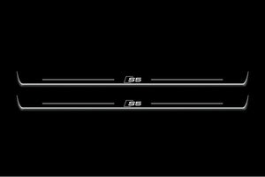 Audi A5 I 2007-2016 LED Door Sills Illuminated Scuff S5 Logo Stainless Steel Entry Guards