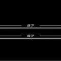 Audi A7 C7 2010-2018 LED Door Sills Illuminated Scuff S7 Logo Stainless Steel Entry Guards