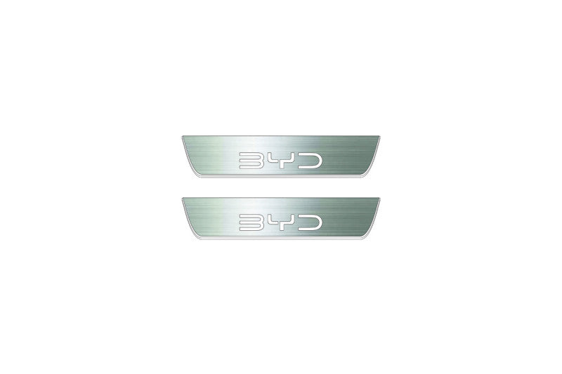 BYD Sealion 7 2024+ Stainless Steel LED Door Sills – BYD Logo