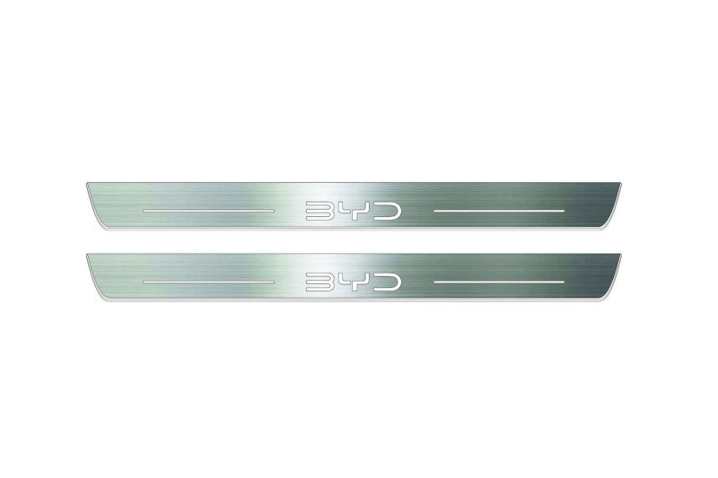 BYD Sealion 7 2024+ Stainless Steel LED Door Sills – BYD Logo