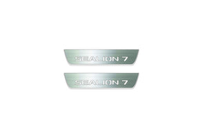 BYD Sealion 7 2024+ Stainless Steel LED Door Sills – Sealion 7 Logo
