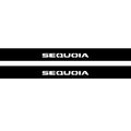 Toyota Sequoia II 2008-2022 Illuminated Matte Sill Plates with logo Sequoia Toyota Led Door Sills PRO opdesign