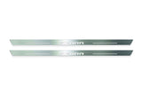 GMC Sierra V 2018+ stainless steel LED door sill plates with Sierra logo