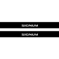 Opel Signum 2003-2008 Illuminated Matte Sill Plates with logo Signum Opel Led Door Sills PRO opdesign