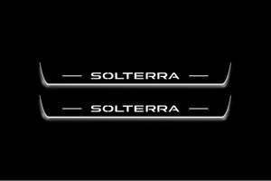 Subaru Solterra 2022+ Stainless Steel LED Door Sills – Solterra Logo