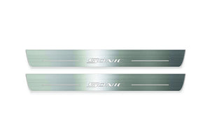 Chevrolet Sonic 2012+ LED Door Sills Illuminated Scuff Sonic Logo Stainless Steel Entry Guards Door Sills Decoin
