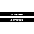 KIA Sorento I 2002-2009 Illuminated Matte Sill Plates with logo Sorento KIA Led Door Sills PRO opdesign