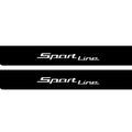 BMW 5 G30 2017-2023 Illuminated Matte Sill Plates with logo Sport Line BMW Led Door Sills PRO opdesign