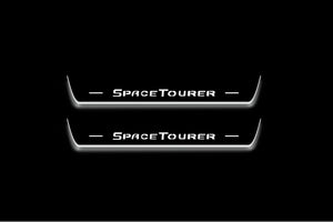 Citroen SpaceTourer 2016+ LED Door Sills Illuminated Scuff SpaceTourer Logo Stainless Steel Entry Guards Door Sills Decoin
